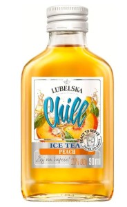 WÓDKA LUBELSKA CHILL ICE PEACH 0,09L 21%
