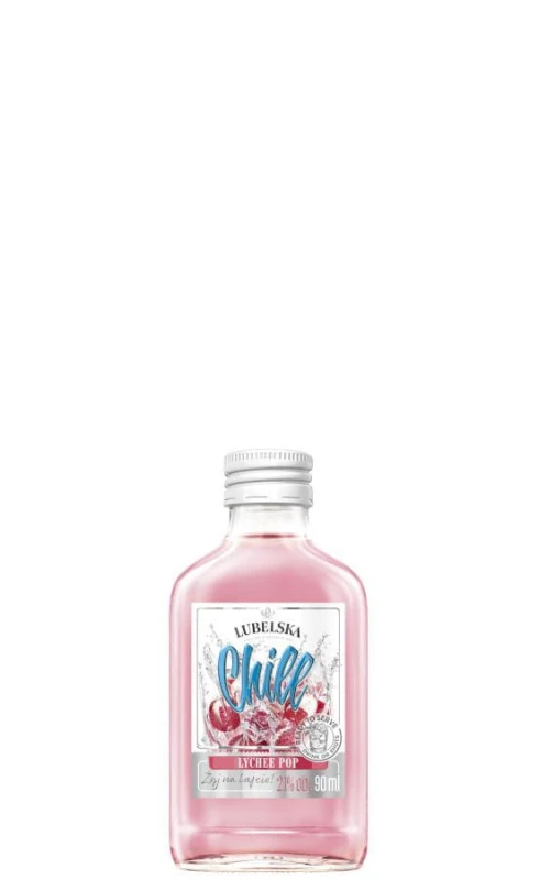 WÓDKA LUBELSKA CHILL LYCHEE POP 0,09L