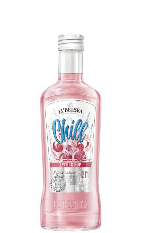 WÓDKA LUBELSKA CHILL LYCHEE POP 0,2L
