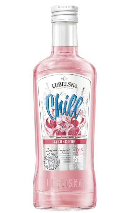 WÓDKA LUBELSKA CHILL LYCHEE POP 0,2L