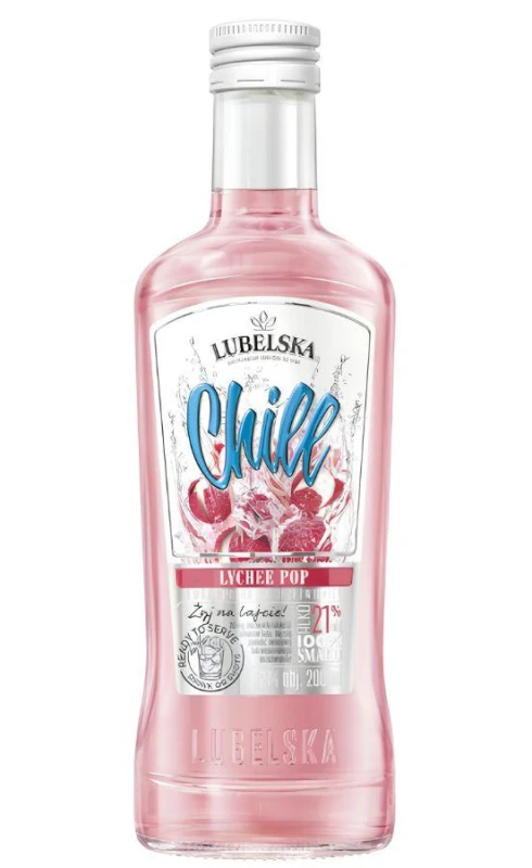 WÓDKA LUBELSKA CHILL LYCHEE POP 0,2L
