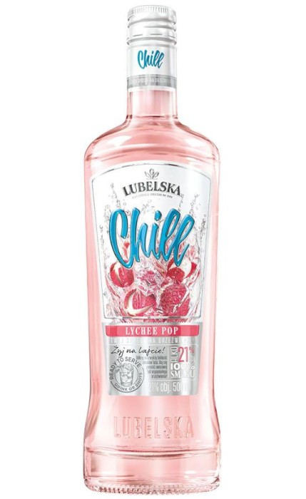 WÓDKA LUBELSKA CHILL LYCHEE POP 0,5L