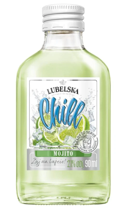 WÓDKA LUBELSKA CHILL MOJITO 0,09L