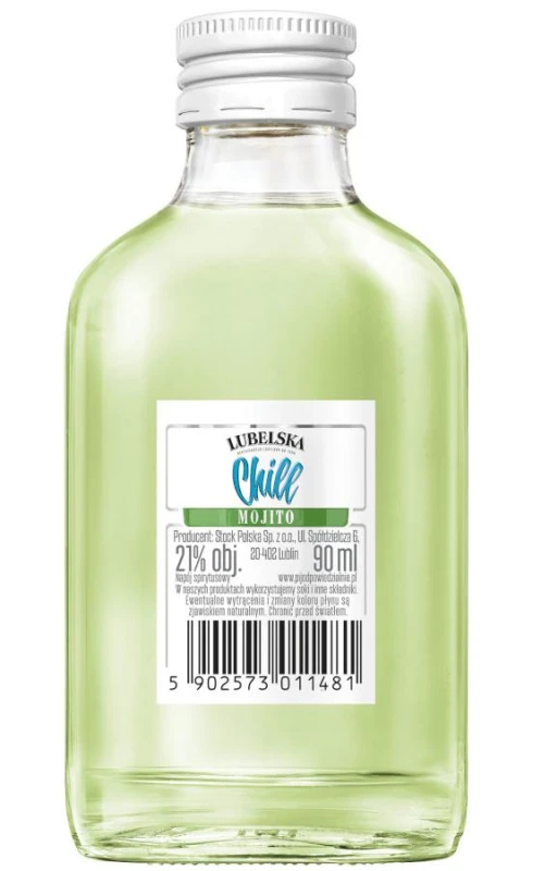 WÓDKA LUBELSKA CHILL MOJITO 0,09L