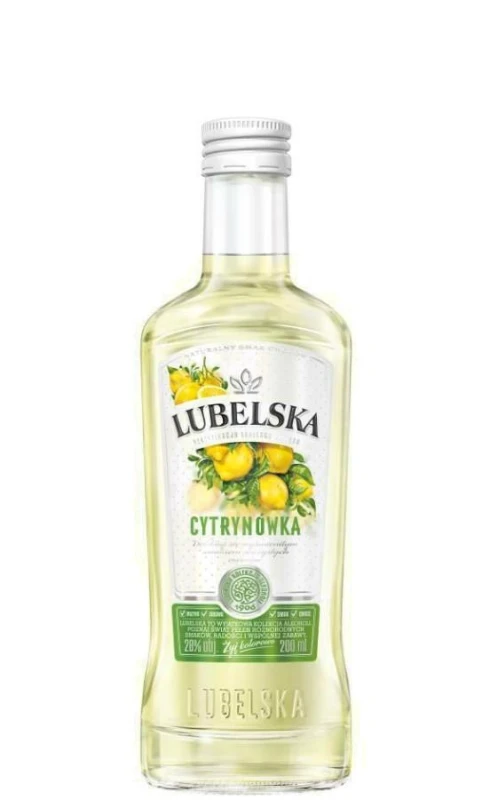 WÓDKA LUBELSKA CYTRYNÓWKA 0,2L 30%