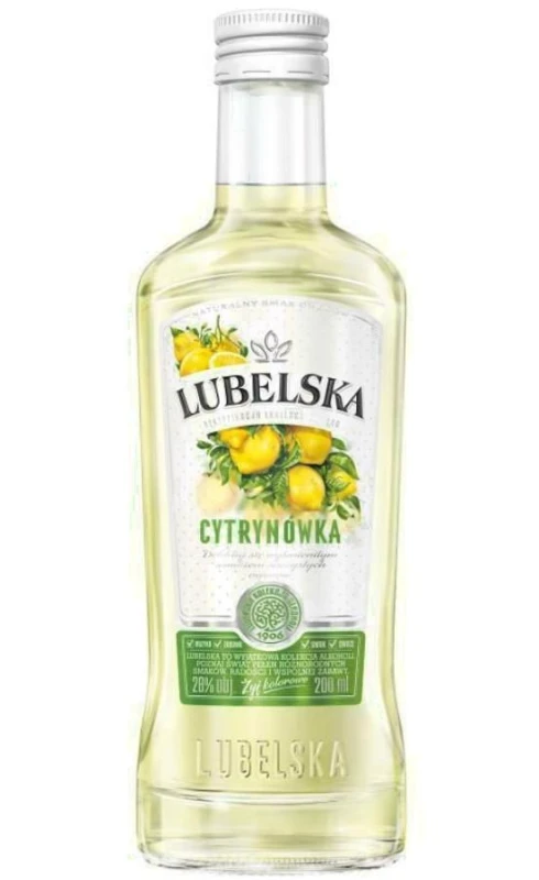 WÓDKA LUBELSKA CYTRYNÓWKA 0,2L 30%