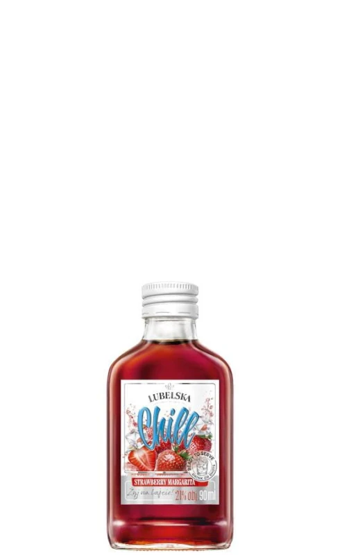 WÓDKA LUBELSKA CHILL MARGARITA TRUSKAWKOWA 0,09L 21%