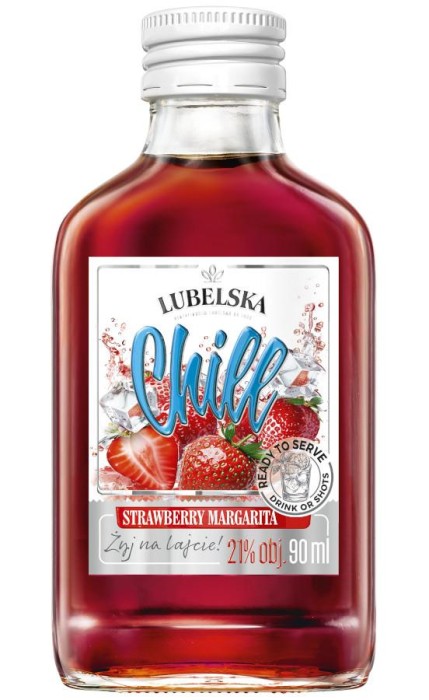 WÓDKA LUBELSKA CHILL MARGARITA TRUSKAWKOWA 0,09L 21%