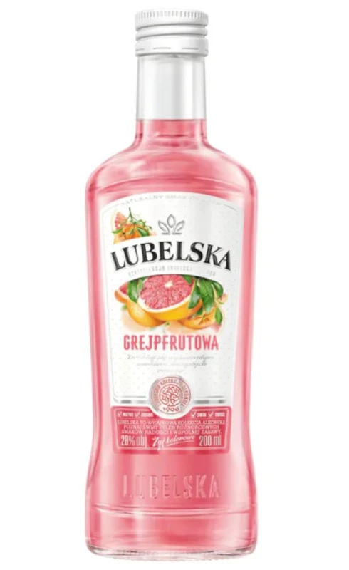 WÓDKA LUBELSKA GREJPFRUTÓWKA 0,2L 30%