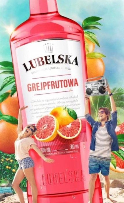 WÓDKA LUBELSKA GREJPFRUTOWA 0,5L