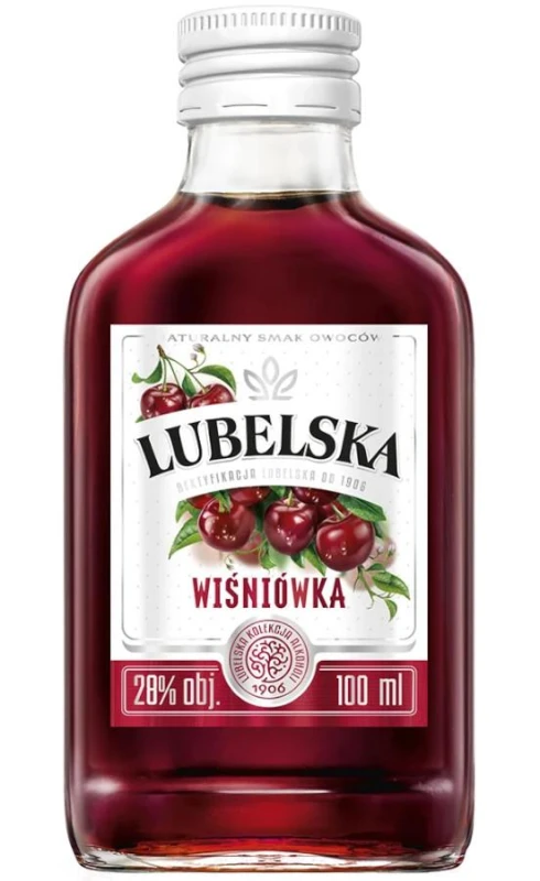WÓDKA LUBELSKA WIŚNIÓWKA 0,1L 30%