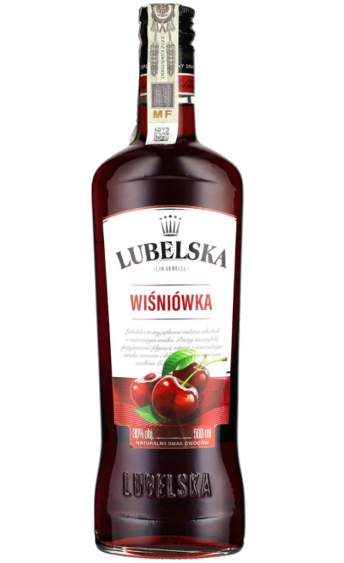 WÓDKA LUBELSKA WIŚNIÓWKA 0,5L 30%