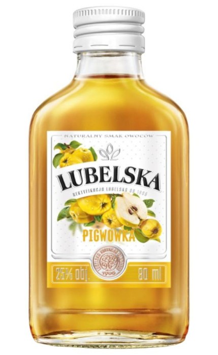 WÓDKA LUBELSKA PIGWÓWKA 0,09L 30%