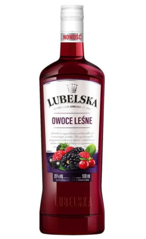 WÓDKA LUBELSKA OWOCE LEŚNE 0,2L 28%