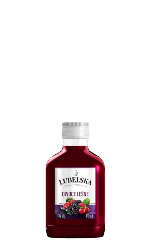 WÓDKA LUBELSKA OWOCE LEŚNE 0,1L 28%