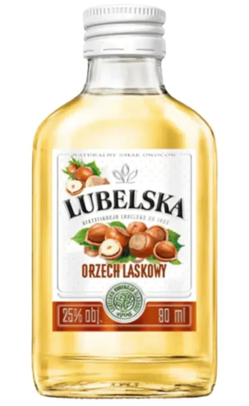 WÓDKA LUBELSKA ORZECH LASKOWY 0,09L 25%