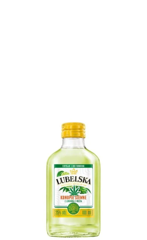 WÓDKA LUBELSKA KONOPIE SIEWNE 0,1L 25%