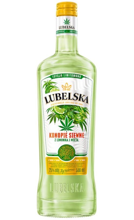 WÓDKA LUBELSKA KONOPIE SIEWNE  0,5L 25%