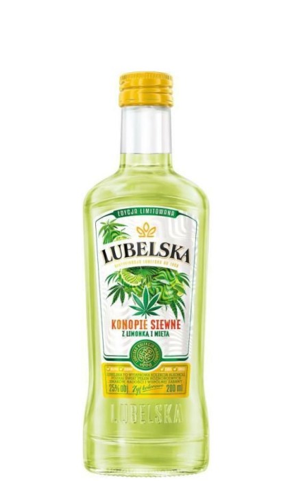 WÓDKA LUBELSKA KONOPIE SIEWNE  0,2L 25%