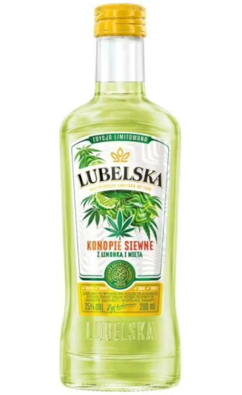 WÓDKA LUBELSKA KONOPIE SIEWNE  0,2L 25%