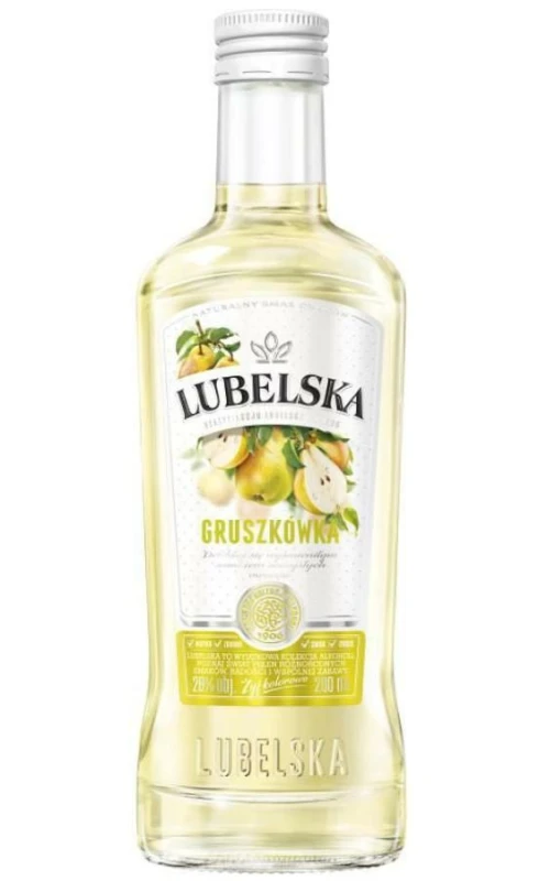 WÓDKA LUBELSKA GRUSZKÓWKA 0,2L 30%