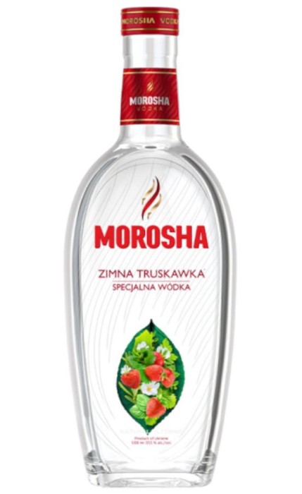WÓDKA MOROSHA ZIMNA TRUSKAWKA 0,5L