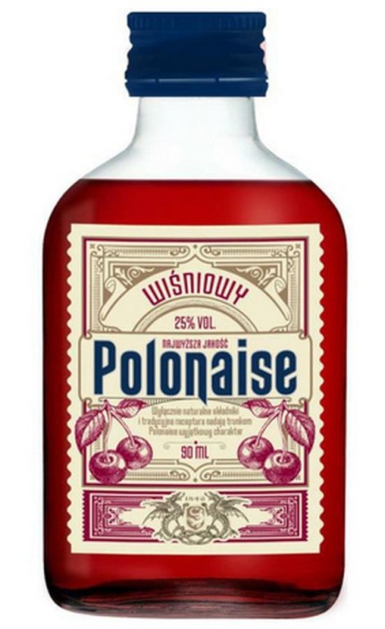 WÓDKA POLONAISE WIŚNIA 0,09L 25%