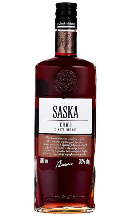 WÓDKA SASKA CZYSTA 0,5L 40%