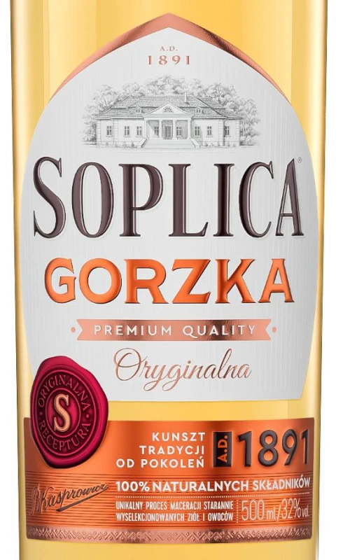 WÓDKA SOPLICA GORZKA 0,5L 32%