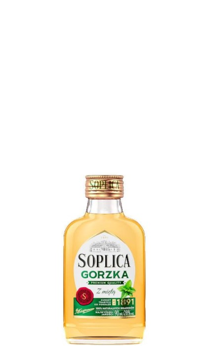 WÓDKA SOPLICA GORZKA Z MIĘTĄ 0,09L 28%