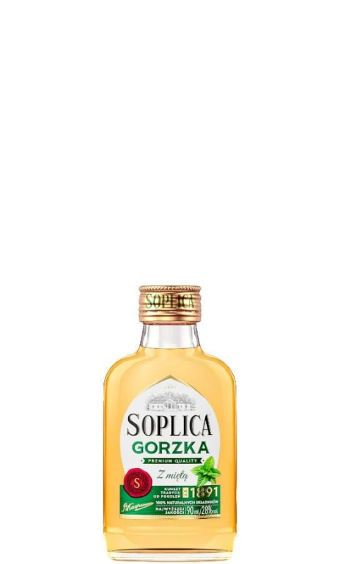 WÓDKA SOPLICA GORZKA Z MIĘTĄ 0,09L 28%