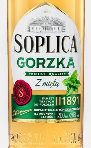 WÓDKA SOPLICA GORZKA Z MIĘTĄ 0,2L 28%