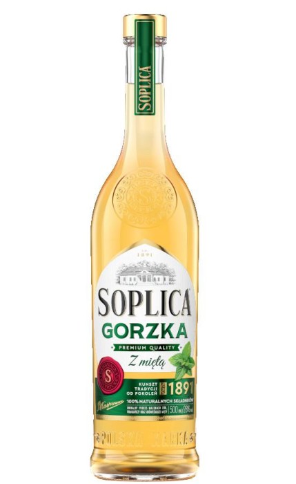 WÓDKA SOPLICA GORZKA Z MIĘTĄ 0,5L 28%