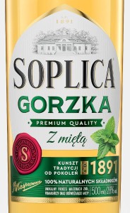 WÓDKA SOPLICA GORZKA Z MIĘTĄ 0,5L 28%