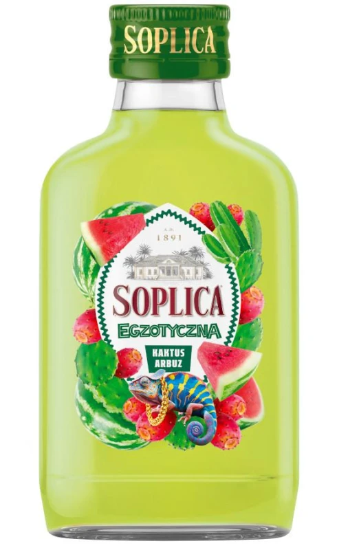 WÓDKA SOPLICA KAKTUS ARBUZ 0,09L