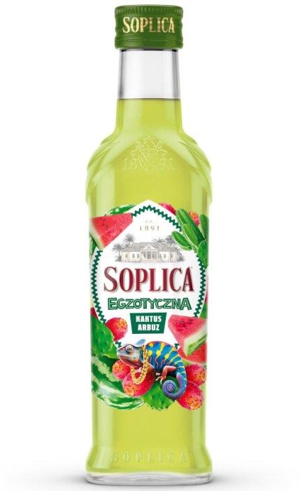 WÓDKA SOPLICA KAKTUS ARBUZ 0,2L 30%