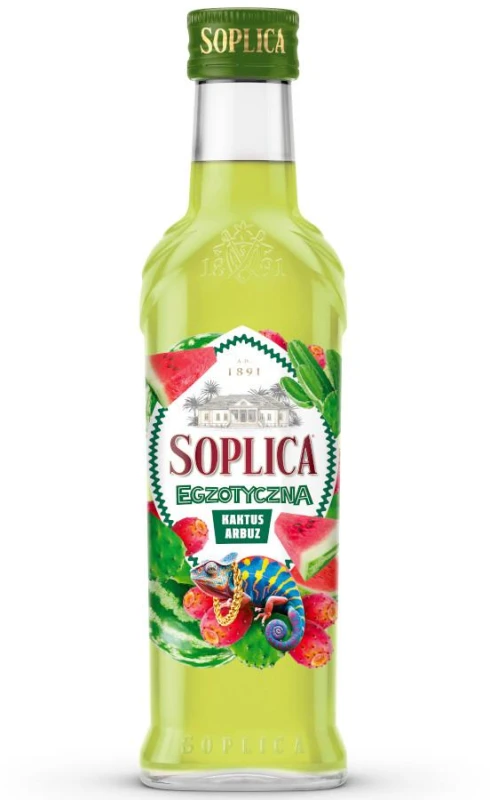 WÓDKA SOPLICA KAKTUS ARBUZ 0,2L 30%