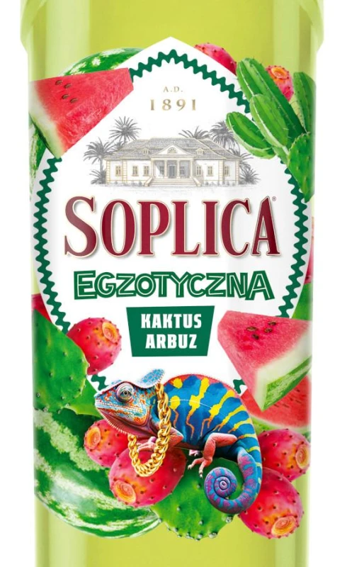 WÓDKA SOPLICA KAKTUS ARBUZ 0,2L 30%