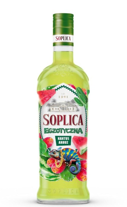 WÓDKA SOPLICA KAKTUS ARBUZ 0,5L 30%