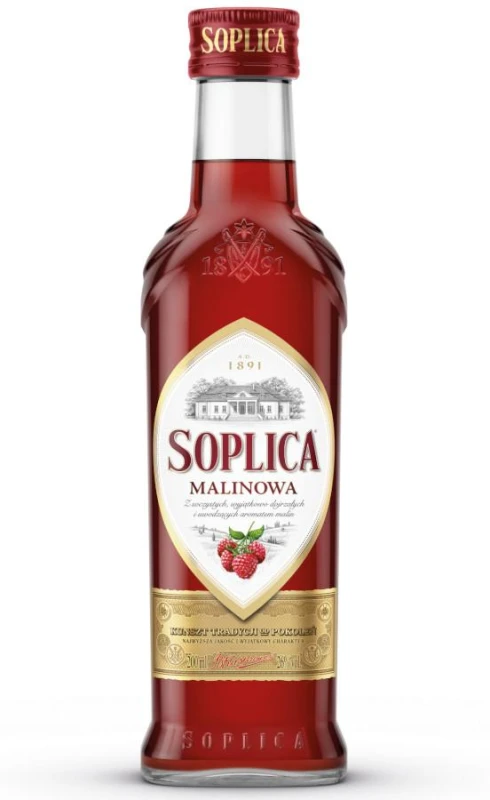 WÓDKA SOPLICA MALINOWA 0,2L 30%