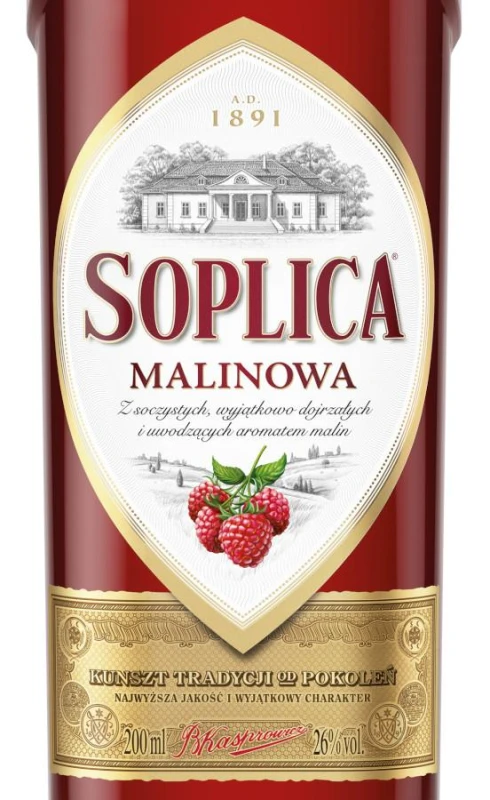 WÓDKA SOPLICA MALINOWA 0,2L 30%