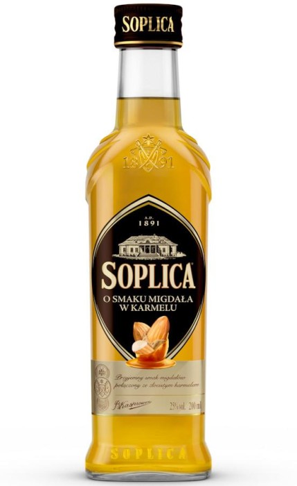 WÓDKA SOPLICA MIGDAŁ W KARMELU 0,2L 25%