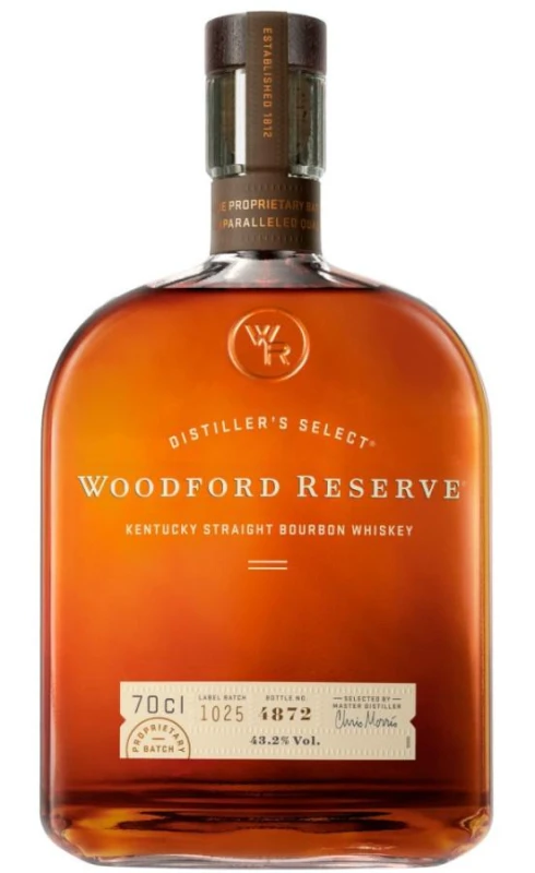 BOURBON WOODFORD RESERVE 0,7L NA PREZENT
