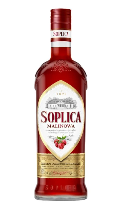 WÓDKA SOPLICA MALINOWA 0,5L 28%