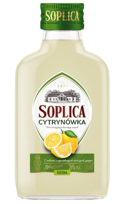 WÓDKA SOPLICA CYTRYNÓWKA 90ml 28 %
