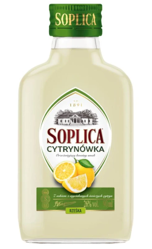 WÓDKA SOPLICA CYTRYNÓWKA 90ml 28 %