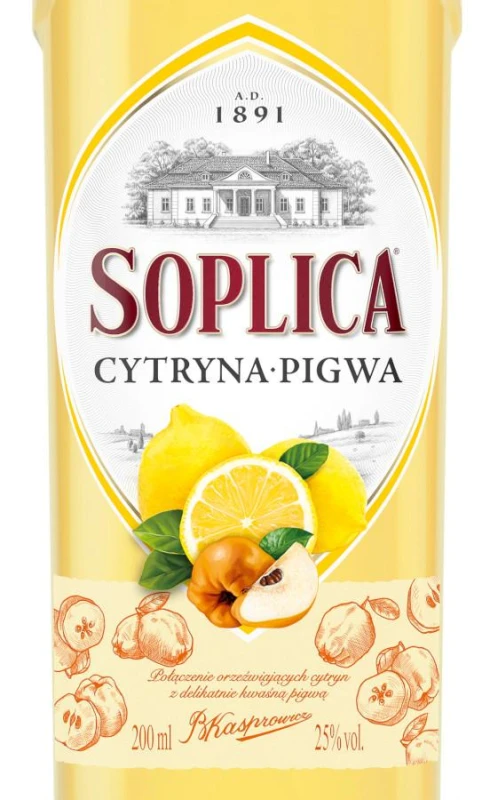 WÓDKA SOPLICA CYTRYNA-PIGWA 0,2L 30%