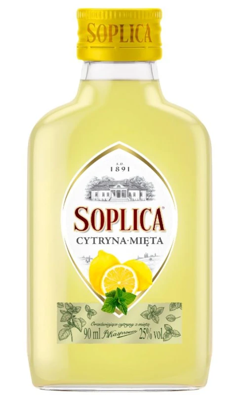 WÓDKA SOPLICA CYTRYNA-MIĘTA 0,09L 30%