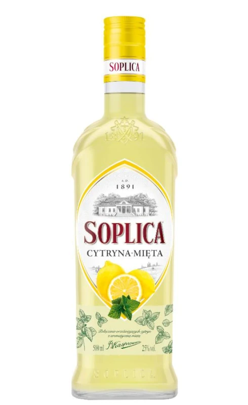 WÓDKA SOPLICA CYTRYNA MIĘTA 0,5L 30%