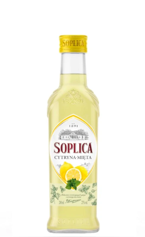 WÓDKA SOPLICA CYTRYNA MIĘTA 0,2L 28%